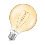 Osram Vintage 1906 LED E27 Globe Filament Goud 8W 806lm - 922 Zeer Warm Wit | Beste Kleurweergave - Dimbaar - Vervangt 60W