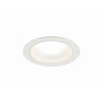 Sylvania LED Downlight Start IP44 150 Aluminium Wit 12W 1200lm 74D - 830 Warm Wit | Zaagmaat 150mm - IP54 - Dimbaar