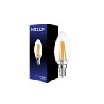 Noxion Lucent LED E14 Kaars Filament Helder 4.5W 470lm - 827 Zeer Warm Wit | Dimbaar - Vervangt 40W