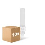 Voordeelpak 10x Noxion Lucent PL-C LED 5.2W - 840 Koel Wit | 2-Pin - Vervangt 18W