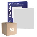 Voordeelpak 5x Noxion LED Paneel Ecowhite V4.0 28W 3360lm CCT  |  600X600 UGR<22
