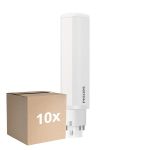 Voordeelpak 10x Philips CorePro PL-C LED 5.5W 660lm - 840 Koel Wit | 4-Pin - Vervangt 13W