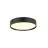 SLV Decona 30 Plafondlamp Aluminium Zwart Rond 17W 1710lm - 930-940 CCT | IP44 - Beste Kleurweergave - Dimbaar 